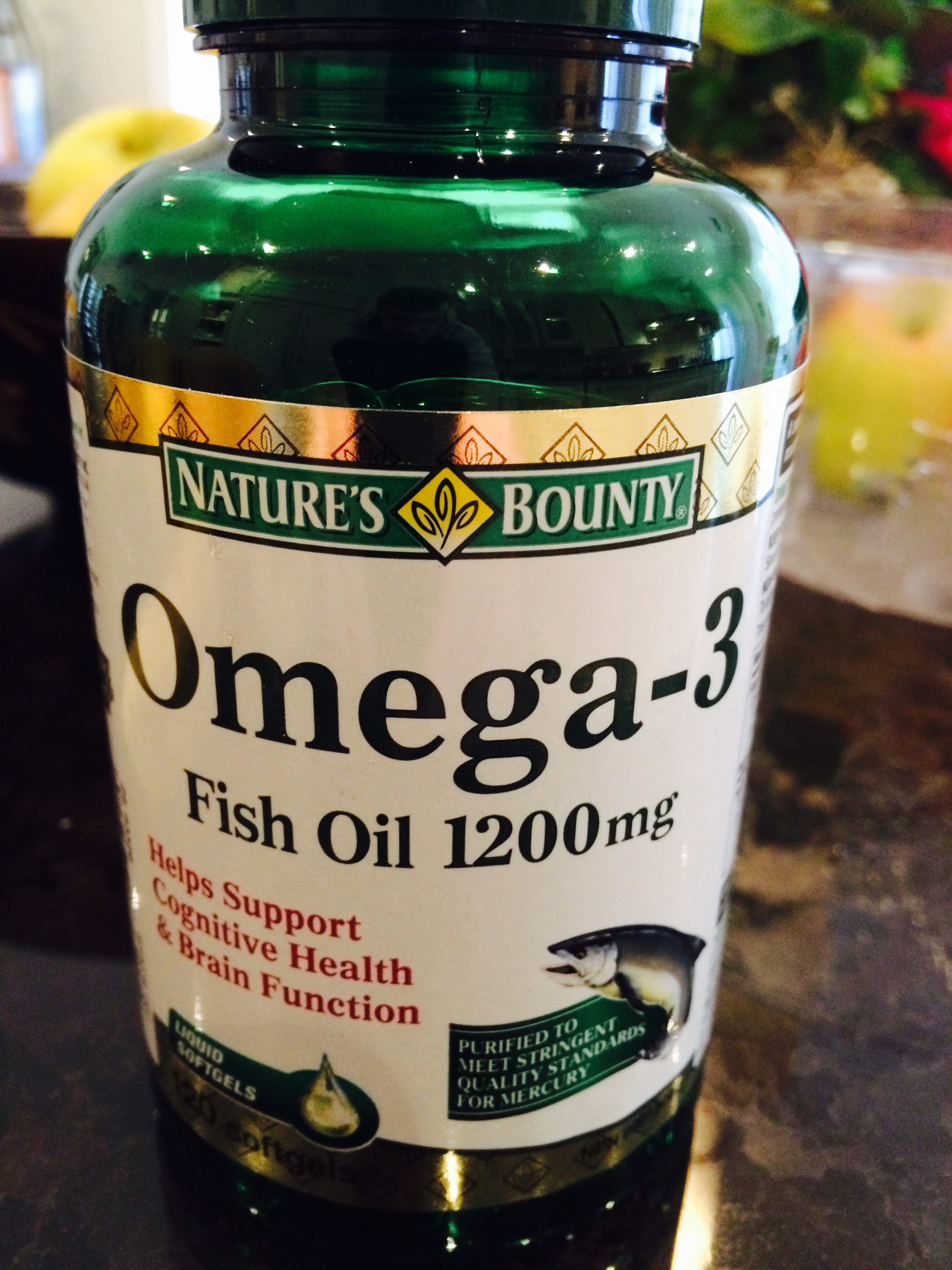 brain supplement - OMEGA 3 Fish Oil - hair skin nails vitamins - 3 Bottles  | eBay
