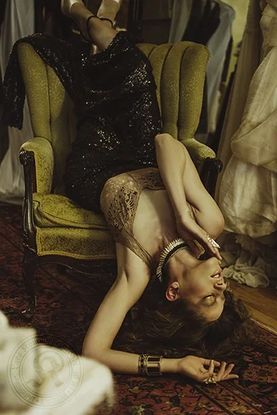 Hair by Nicole Crust Make-Up by Pada Wardrobe Stylist Yuli Xenexai- Xx Style Productions Photos by Lars of Made in Eighty Designer JoyNoelle Model Taylor Skyye