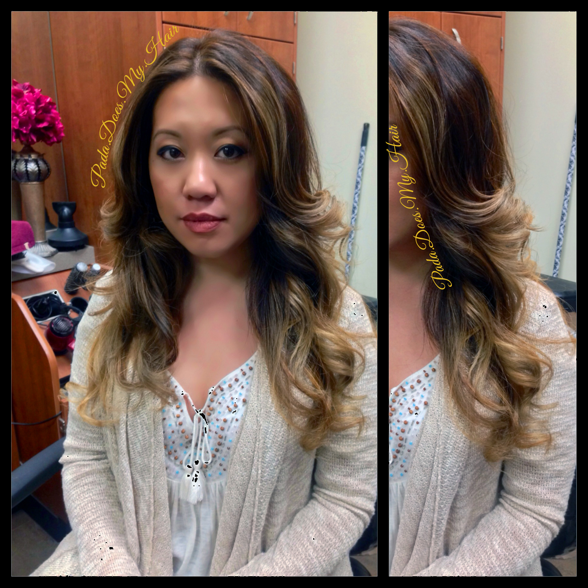 I #GuyTang her hair