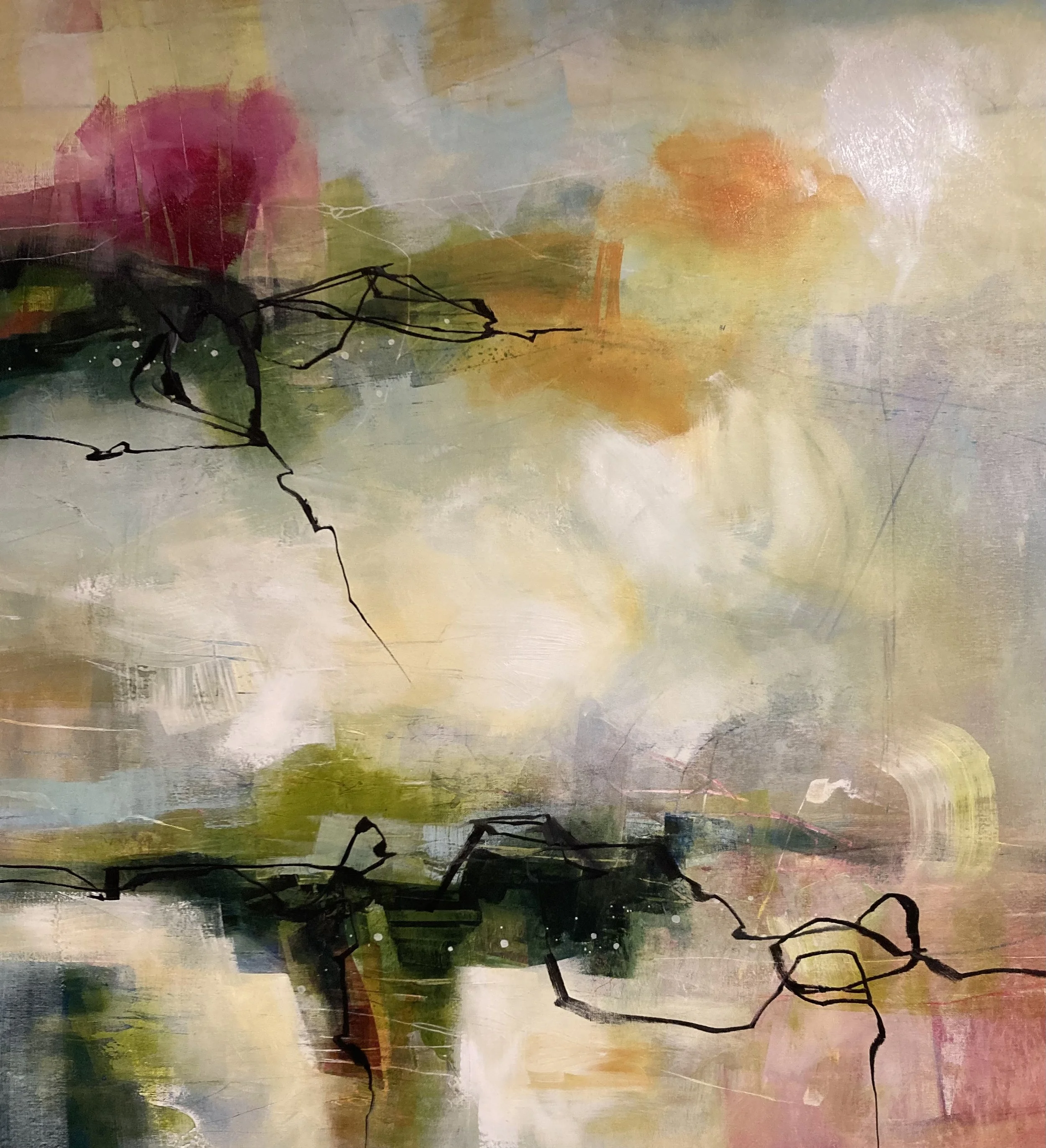 SOLD Breaking 2023 Acrylic on canvas 100x90cm.jpg
