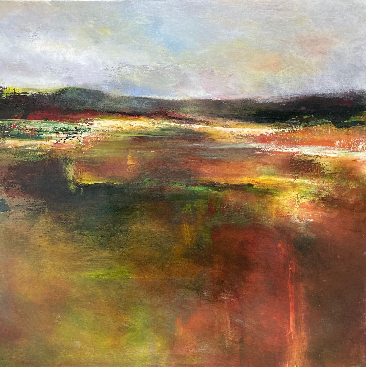 Fault.  Oil ojn wood panel 50x50cm 2018-25.jpg