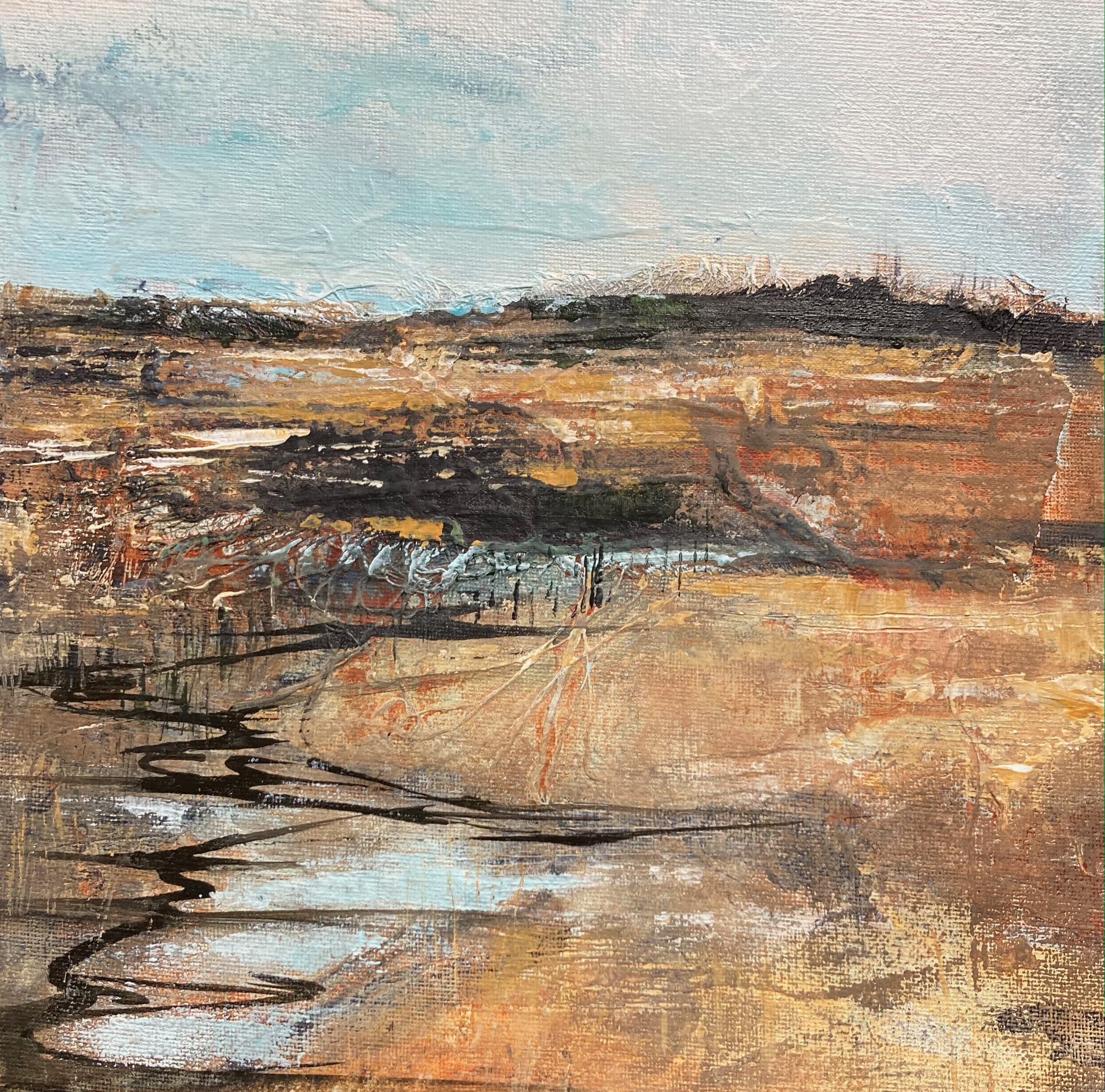 Landings.  Acrylic on hard canvas 30x30cm 2025.jpg
