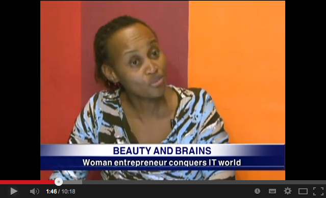 Video: Njeri Rionge talks about going from humble beginnings as a hairdresser to becoming one of Africa's leading techpreneurs