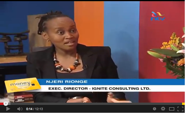 Video: Njeri Rionge featured on NTV Kenya's 'Money Matters' programme