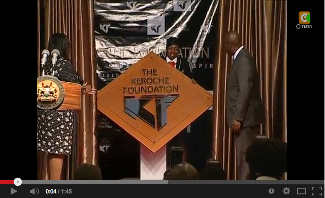 Video: Tabitha Karanje launches the Keroche Foundation to support young Kenyan entrepreneurs