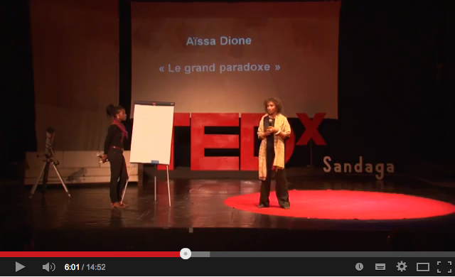 Video: Le grand paradox - Aïssa Dione at TEDxSandaga