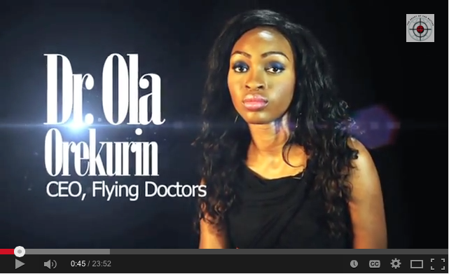 Video: Dr. Ola Orekunrin, founder of Flying Doctors Nigeria shares her startup experience