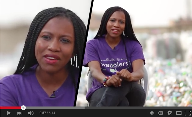 Video: Bilikiss Adebiyi Abiola tells how "one man's waste is another man's treasure"