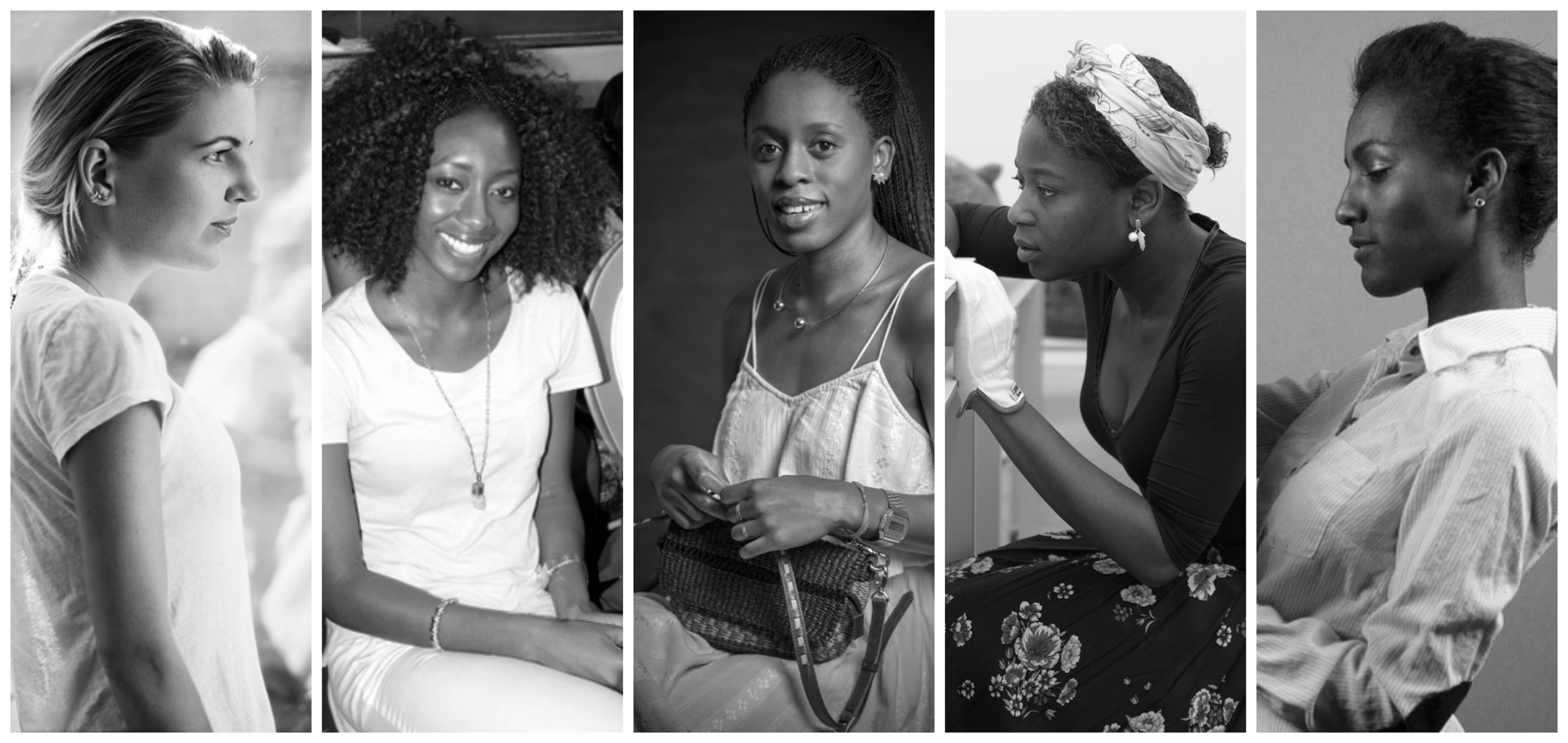 L-R: Hanneli Rupert,&nbsp;Zainab Ashadu,&nbsp;Akosua Afriyie-Kumi,&nbsp;Buki Akib,&nbsp;Abai Schulze