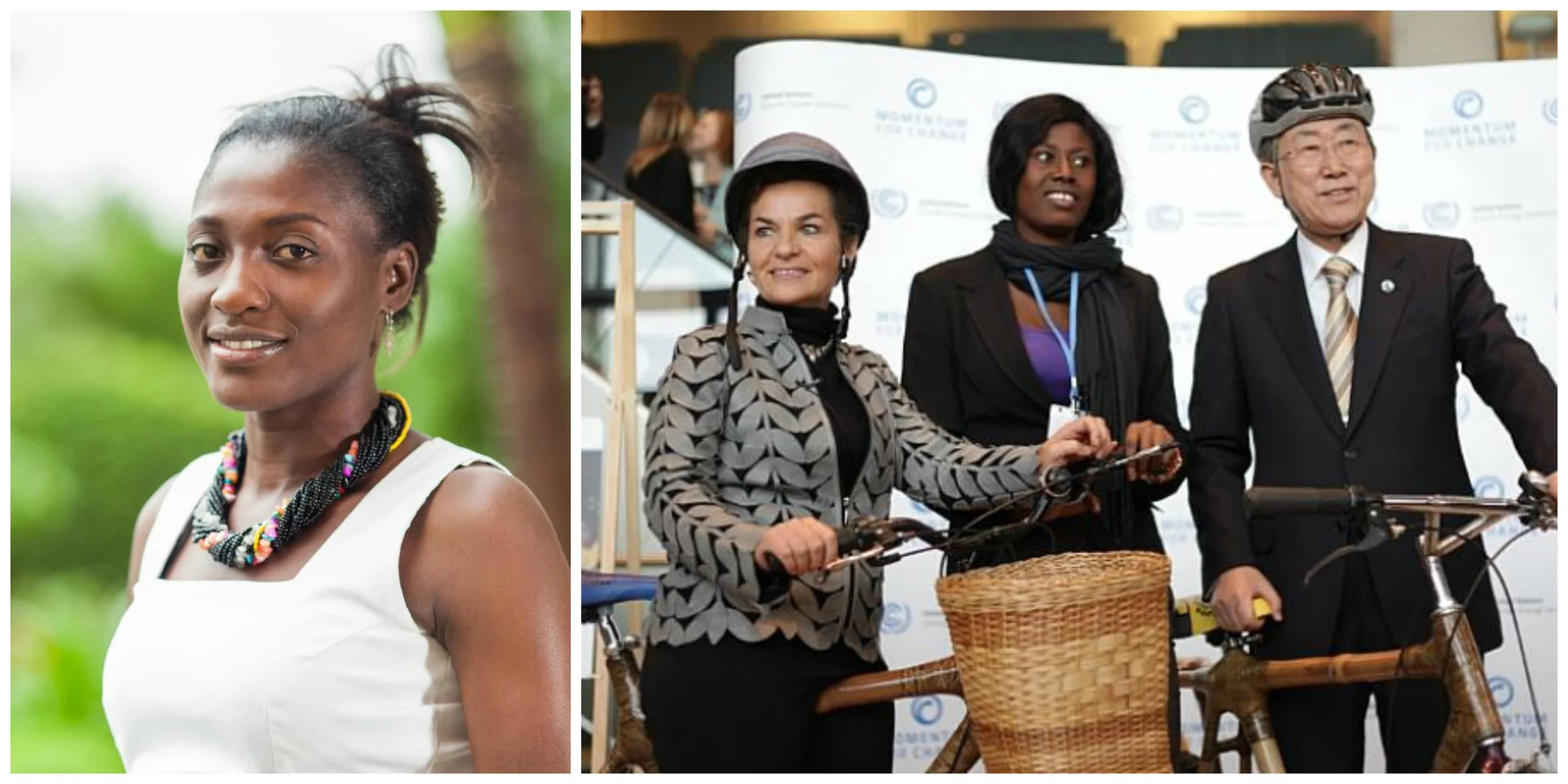 Bernice Dapaah, co-founder of the&nbsp;Ghana Bamboo Bike Initiative