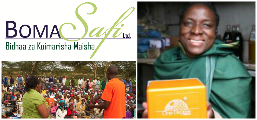 Joyce Gema , founder Boma Safi , Kenya