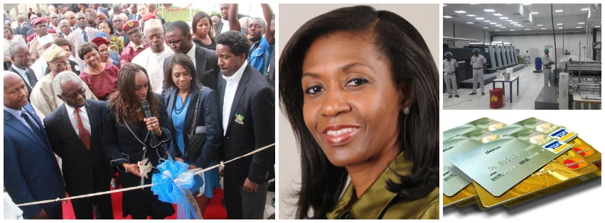 Kofo Akinkugbe founder of SecureID Nigeria unveils state-of-the-art new smartcard manufacturing plant