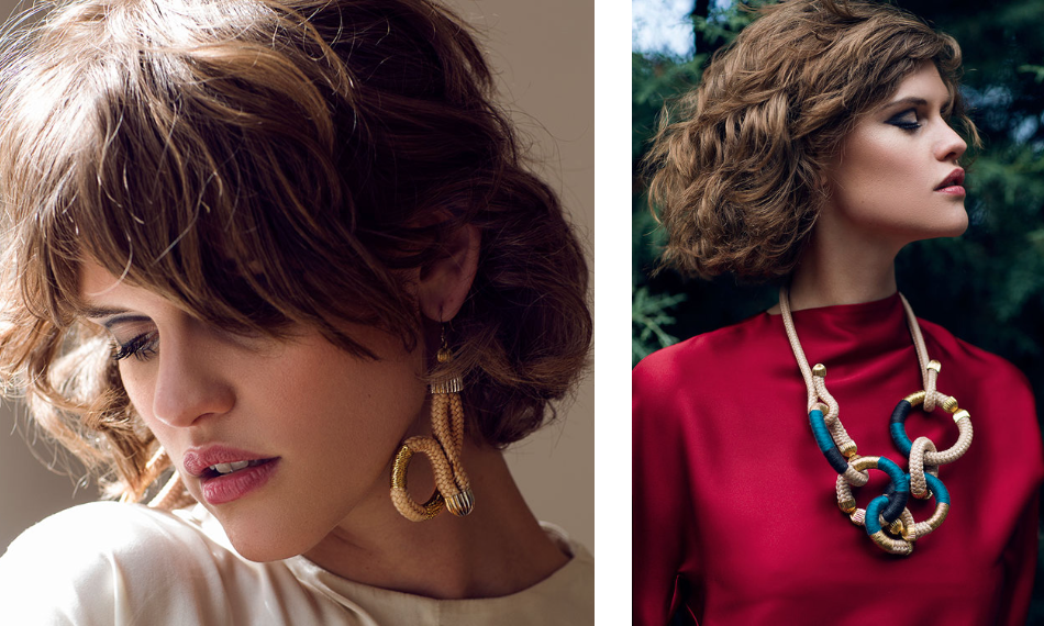 Katherine-Mary Pichulik , a South African accessories designer transforming everyday materials into something precious