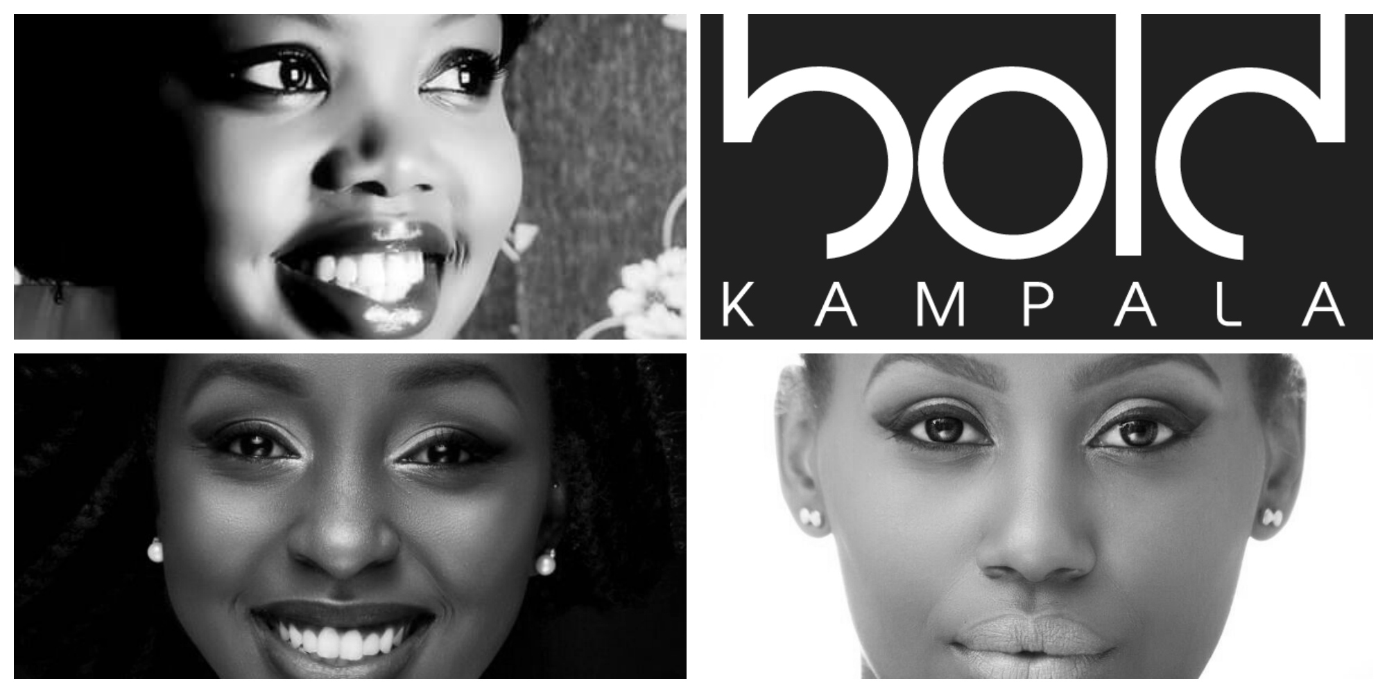Ngyenzi 'Nunu' Mugyenyi (Top), Janet Mugume (L) and Angel Kalisa (R) , founders of BOLD Kampala