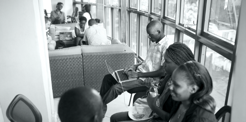 Hivecolab , co-working space for startups, techies, and entrepreneurs in Kampala