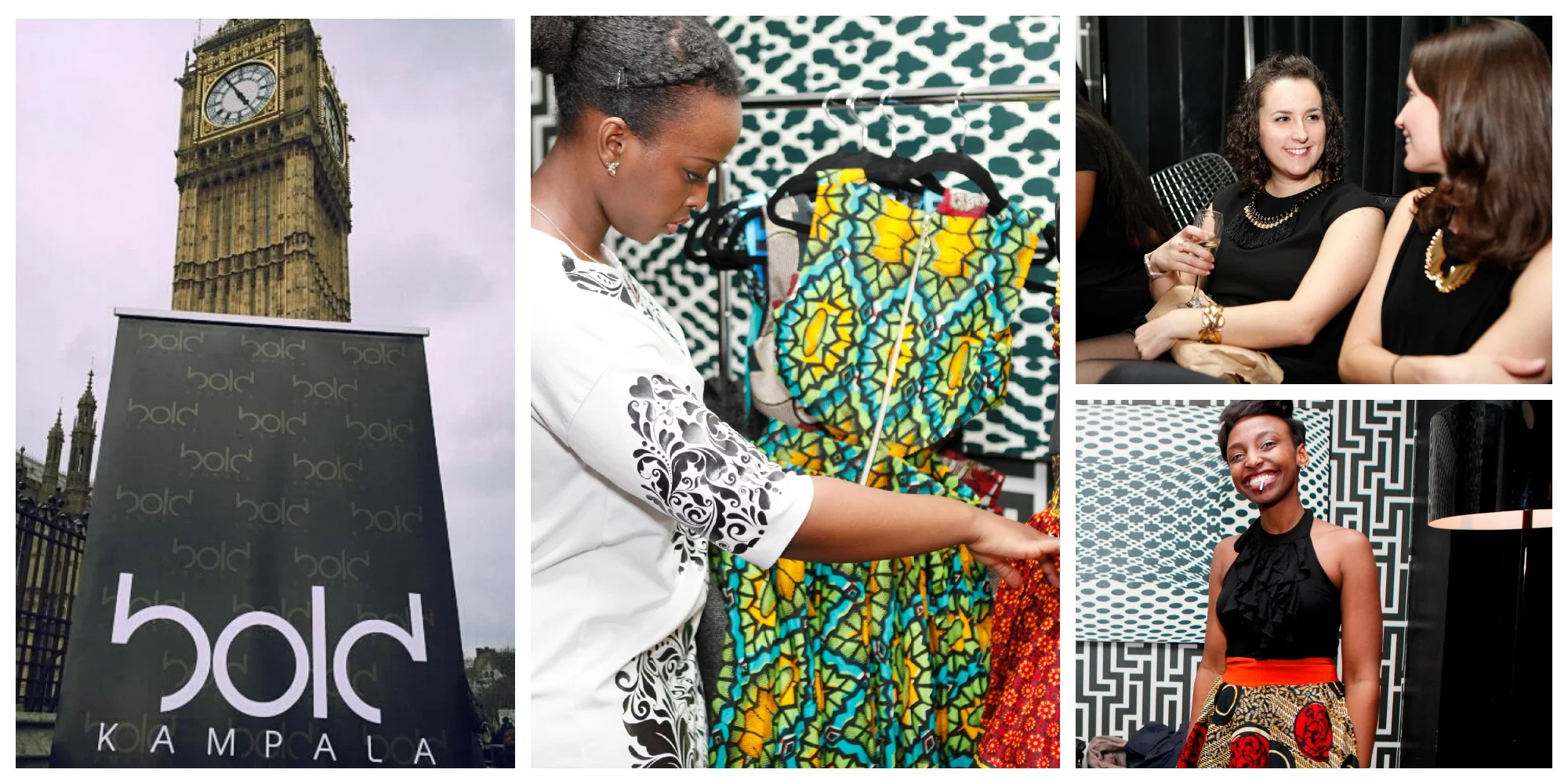 The Bold Kampala team take London by storm with their trendy fashion Pop-Up Store