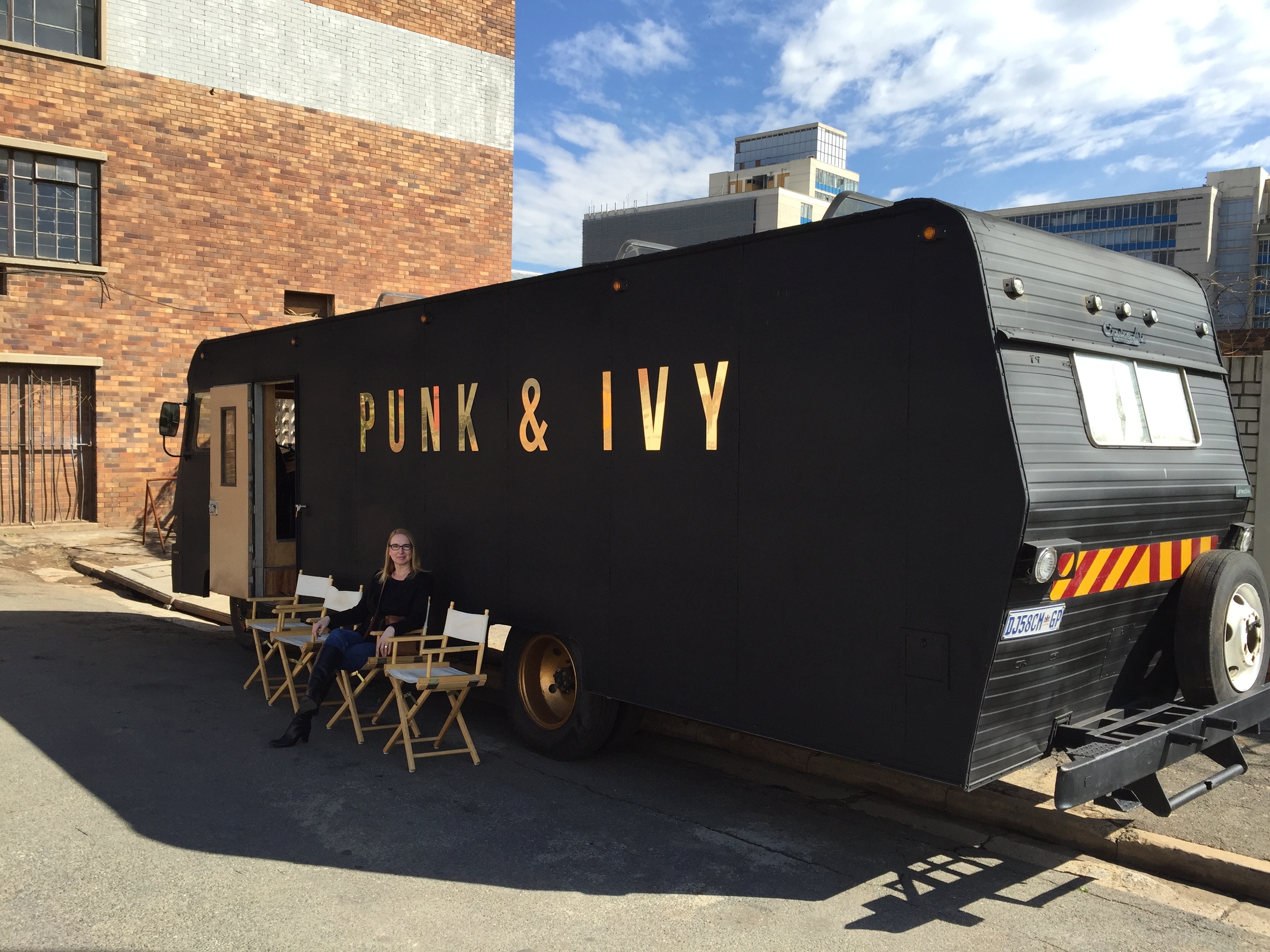 Make sure to visit Punk & Ivy's uber cool mobile clothing boutique (the motique) and check out the latest designs of dynamic husband and wife duo - Bianca & Khaya