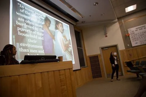 Cofounders present on the importan ce of women’s empowerment at the AMKA 2015 Conference on Education in Africa at Middlebury College.jpg