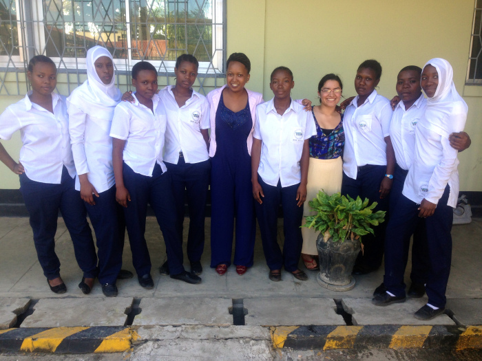 Some of the fellows with the co-founders of the Sote Tunaweza .jpg