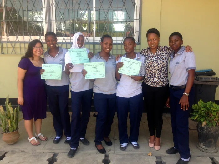 Some of the graduates with the Co-founders of ST.jpg