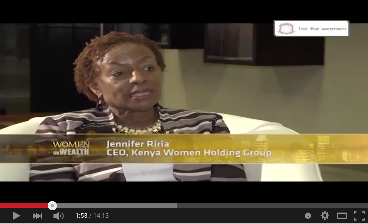 Video: Dr. Jennifer Riria talks women's empowerment with CNBC Africa