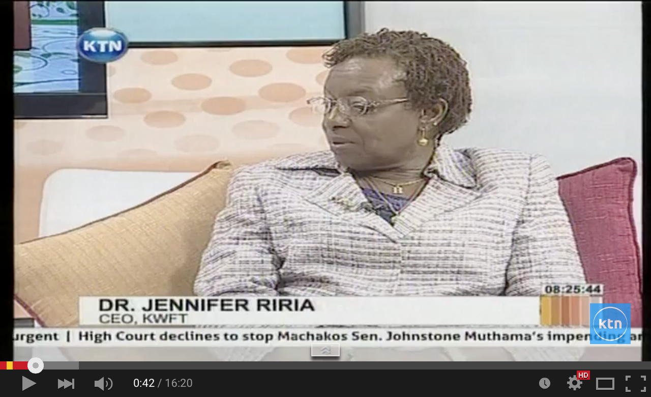 Video: Dr. Jennifer Riria - a biography