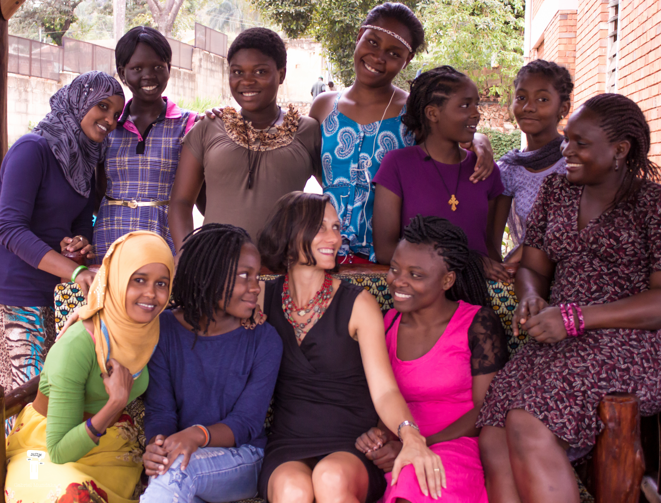 WFL Sarah with women refugee students.jpg
