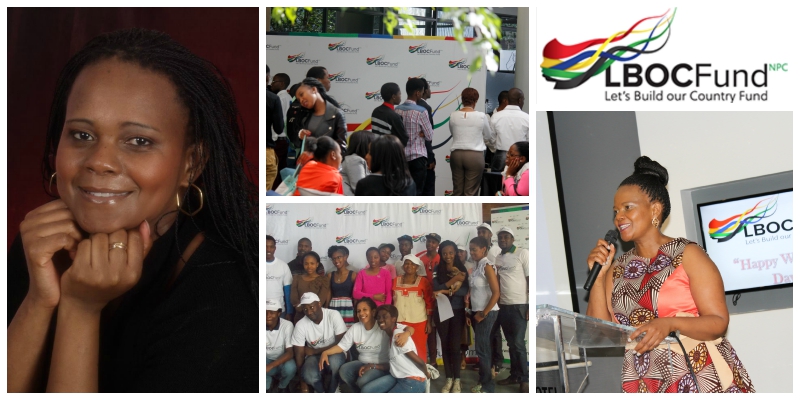 Penny Mpanza, founder of Let’s Build Our Country Fund NPC (LBOC Fund), South Africa
