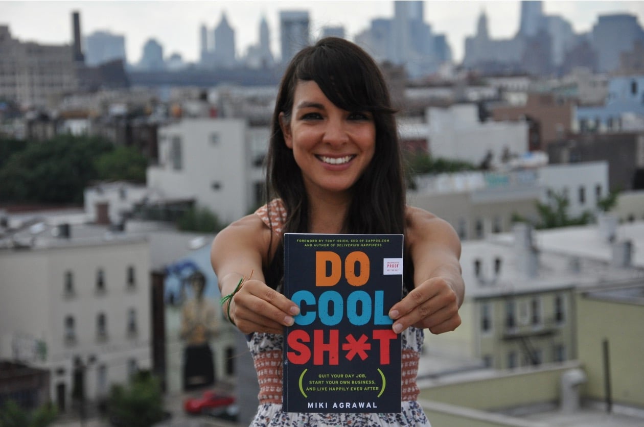 Miki Agrawal , author, serial entrepreneur, angel investor, speaker and tv personality