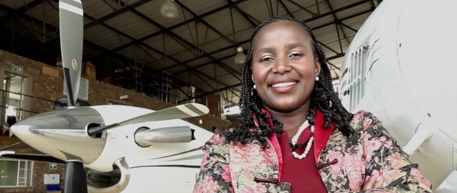 VIDEO: Sibongile Sambo - pioneering woman of South African aviation - shares her entrepreneurial journey with CNN