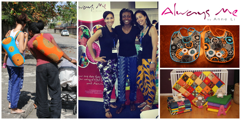 Nkemdilim Begho, Ashim Egunjobi & Ijeome Nwoke , founders of 'Always Me by Anne Li' , Nigeria
