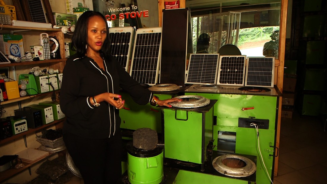 Rose Twine, founder of Eco Stove