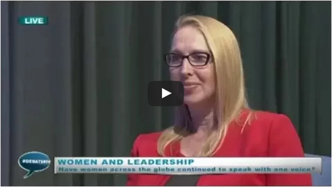TELEVISION INTERVIEW: Melanie Hawken talks Women and Leadership on Women's International Day with Rwanda TV