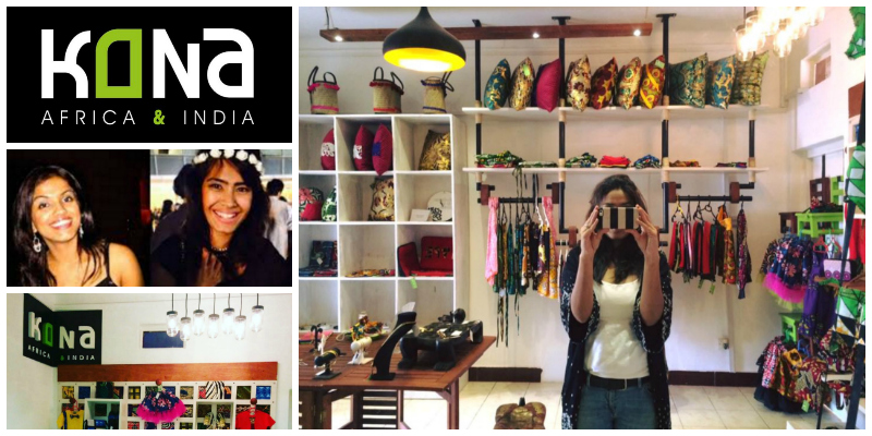 Bhavya Kalsi and Nimisha Kalipurayath, founders of KONA (Uganda)
