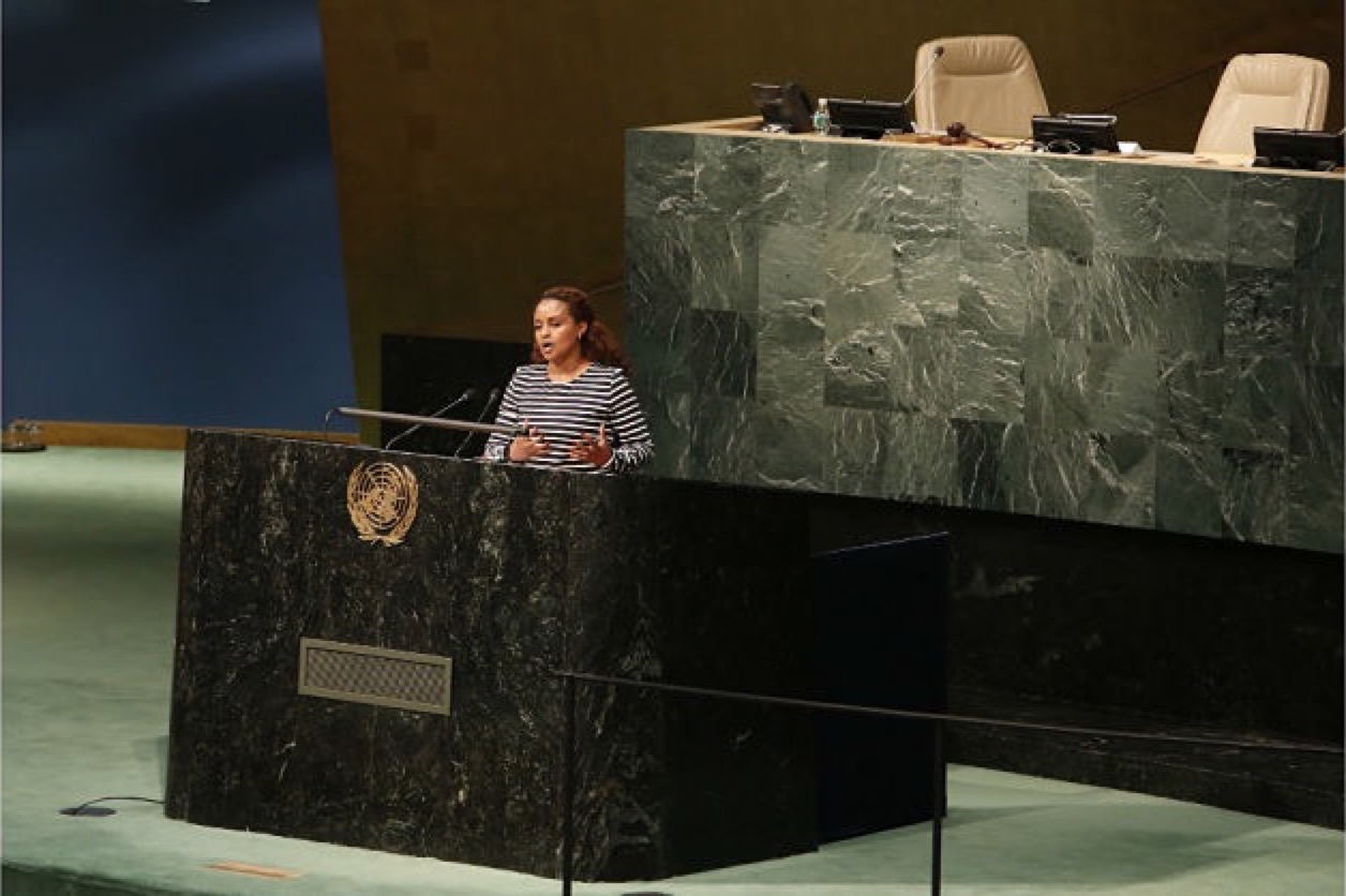 100 Lionesses: Bethlehem Tilahun Alemu talks disruptive change at the UN Global Compact Leaders Summit 