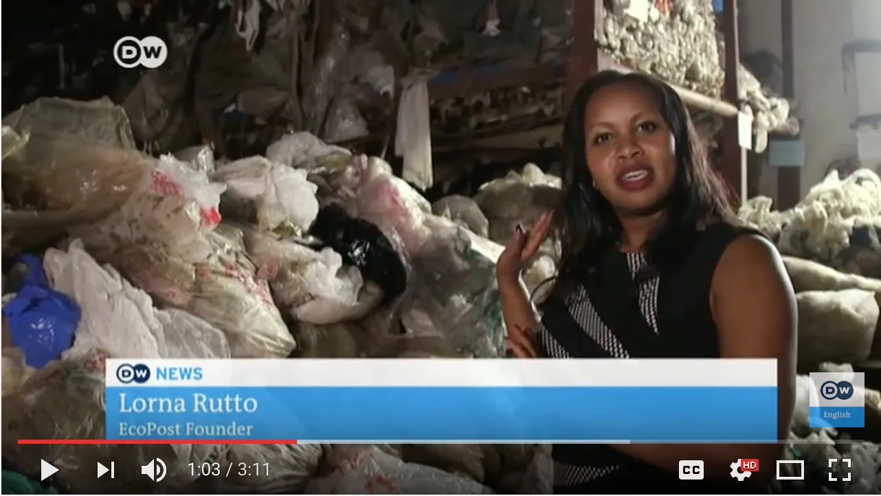 100 LIONESSES: Lorna Rutto leads a plastic recycling revolution in Kenya