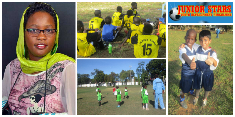 Mariam Mpaata, founder of Junior Stars Youth Development Programme&nbsp;(Kenya)