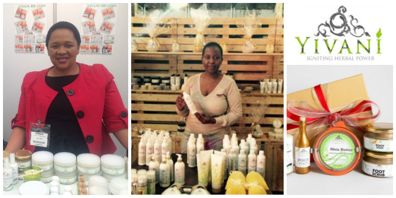 Ntshantsha Tafeni-Majombozi, founder of Yivani Naturals&nbsp;(South Africa)