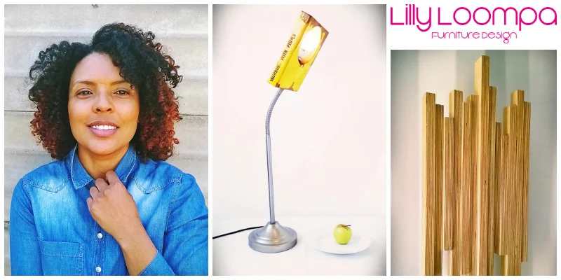 Lizl Naude, a South African designer with a passion for turning rubbish into beautiful and unique furniture pieces