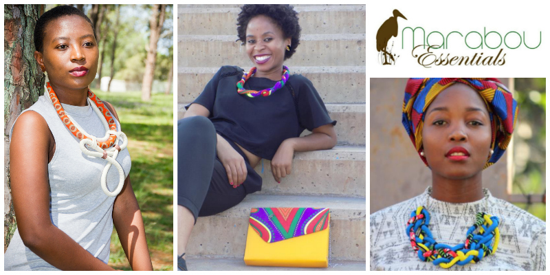 Fentse Mokale, founder of Marabou Essentials (South africa)