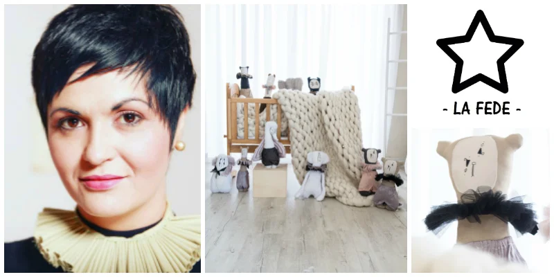 Chantelle Beukes, a South African toymaker telling stories and stimulating imagination through her handcrafted work