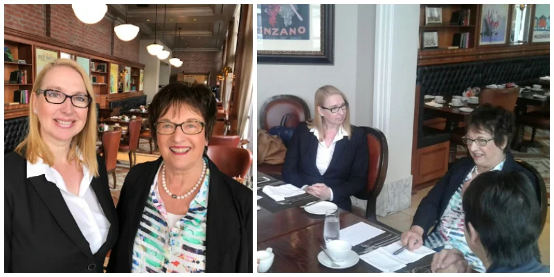 Lionesses of Africa founder Melanie Hawken talks women’s entrepreneurship with German Federal Minister for Economic Affairs and Energy, Brigitte Zypries