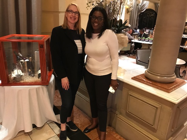 Monica Musonda, founder of Java Foods with Melanie Hawken, founder & CEO of Lionesses of Africa