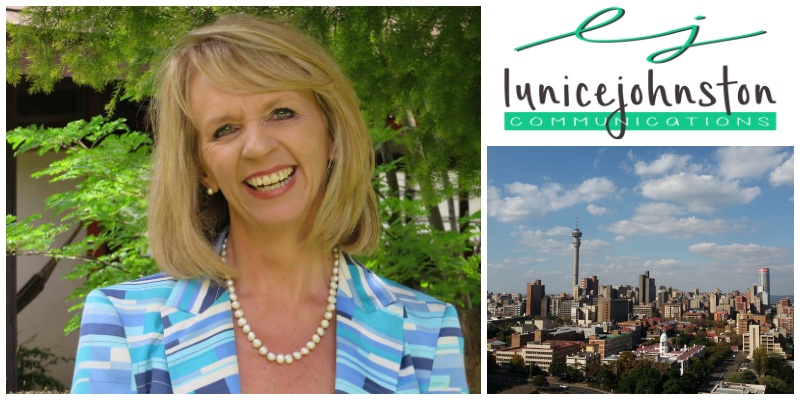 Lunice Johnston, founder of Lunice Johnston Communications (South Africa)