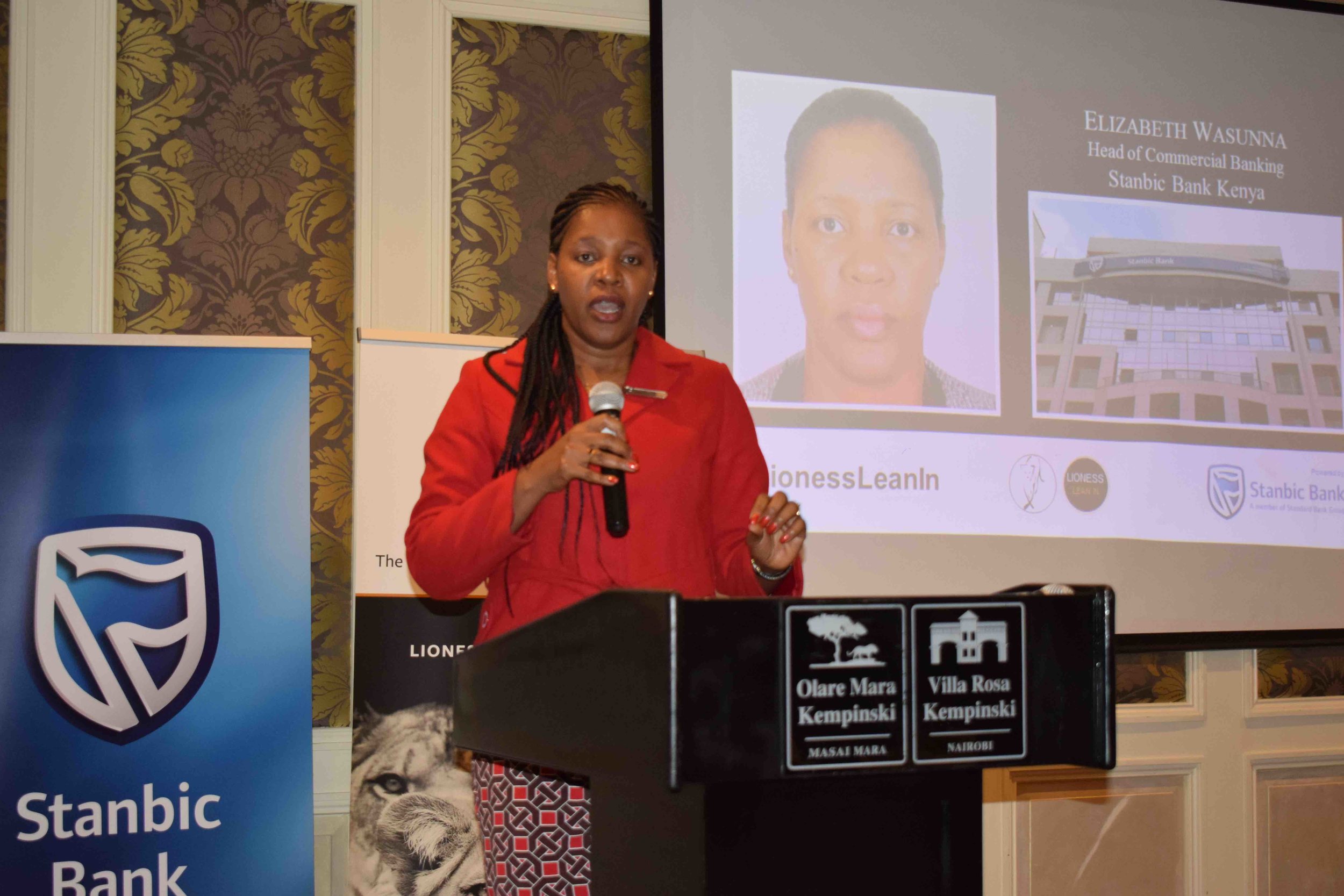 Elizabeth Wasunna, Head of Commercial Banking at Stanbic Bank Kenya