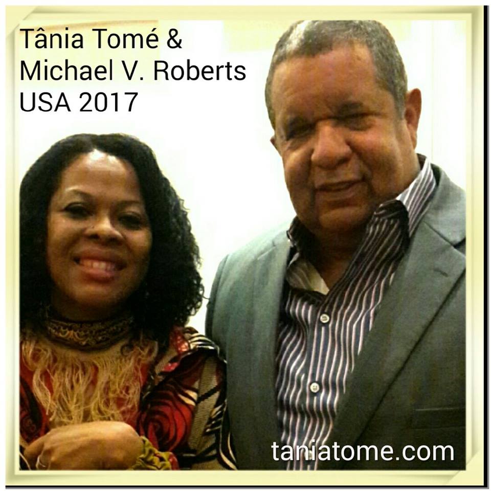 Economist & Businesswoman Tania Tome with Bilionare Michael V. Roberts.jpg