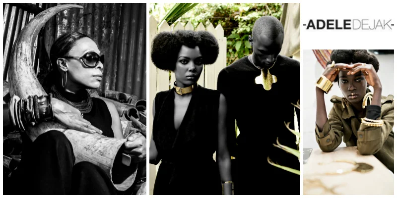 Adele Dejak, a Kenya based entrepreneur building a global luxury accessory brand that celebrates the true African experience