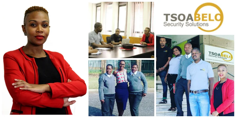 Ntsoaki Kortjass, founder of Tsoabelo Security Solutions (South Africa)