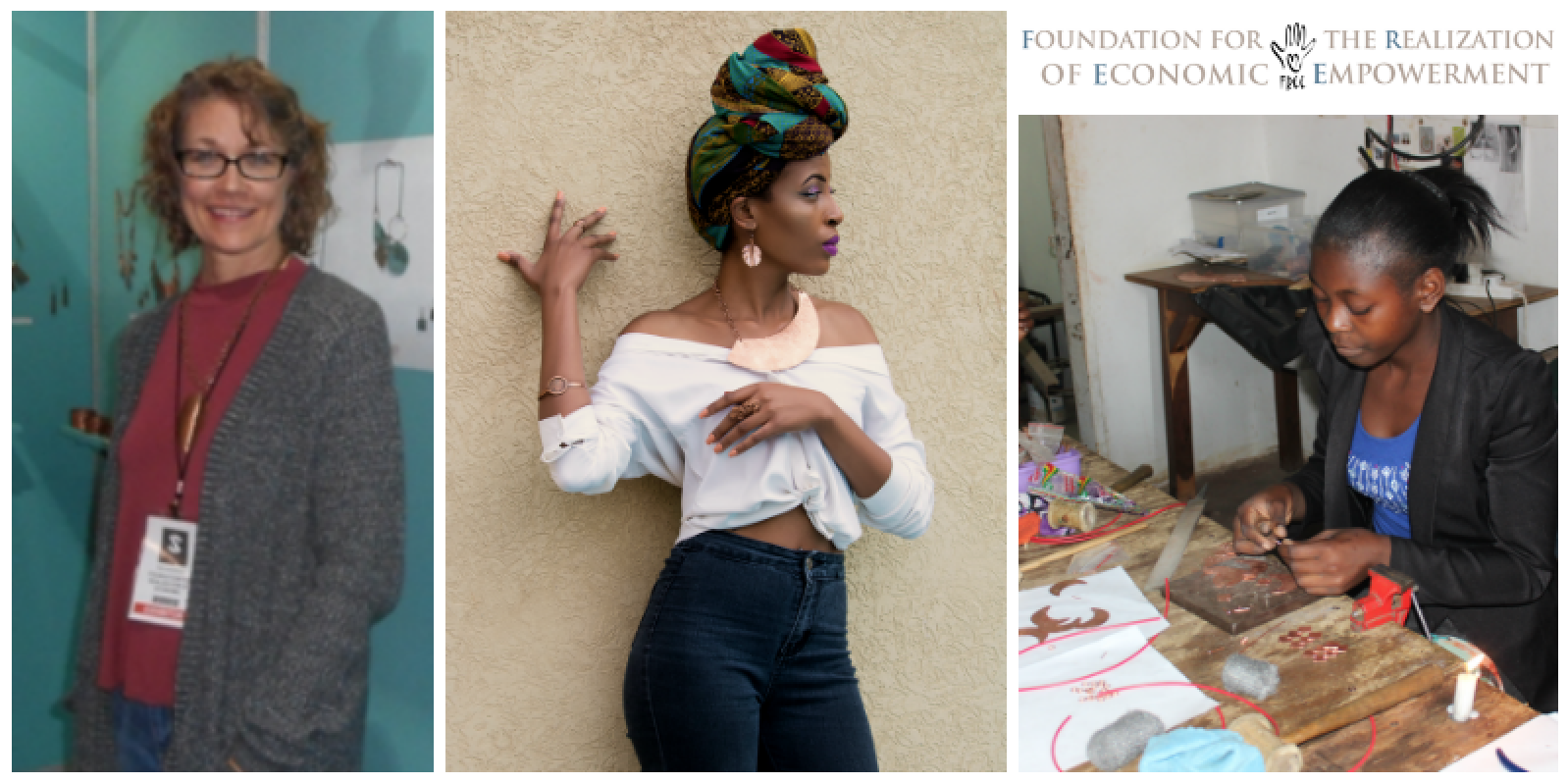 Dawn Close, a social entrepreneur in Zambia empowering women through the business of jewellery making