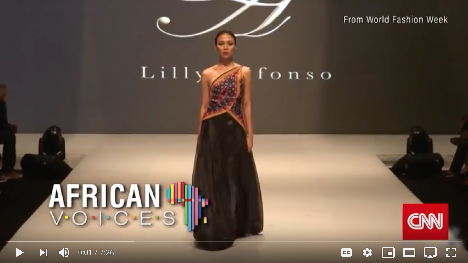 Lilly Alfonso, a leading light in African fashion